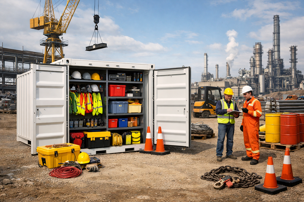Industrial Mobile Storage Containers
